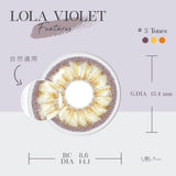 Lola Violet 迷蝶紫 - 蘿拉隱形眼鏡 Lola Vision
